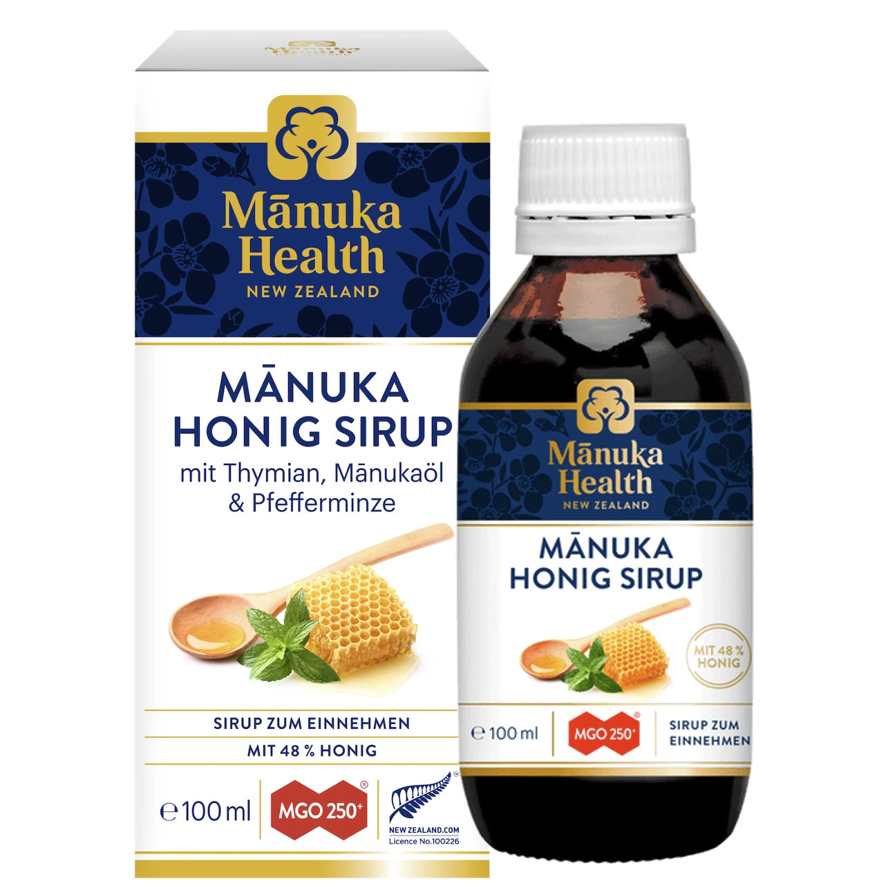 Sirop au Miel de Manuka MGO 250+ (100ml)