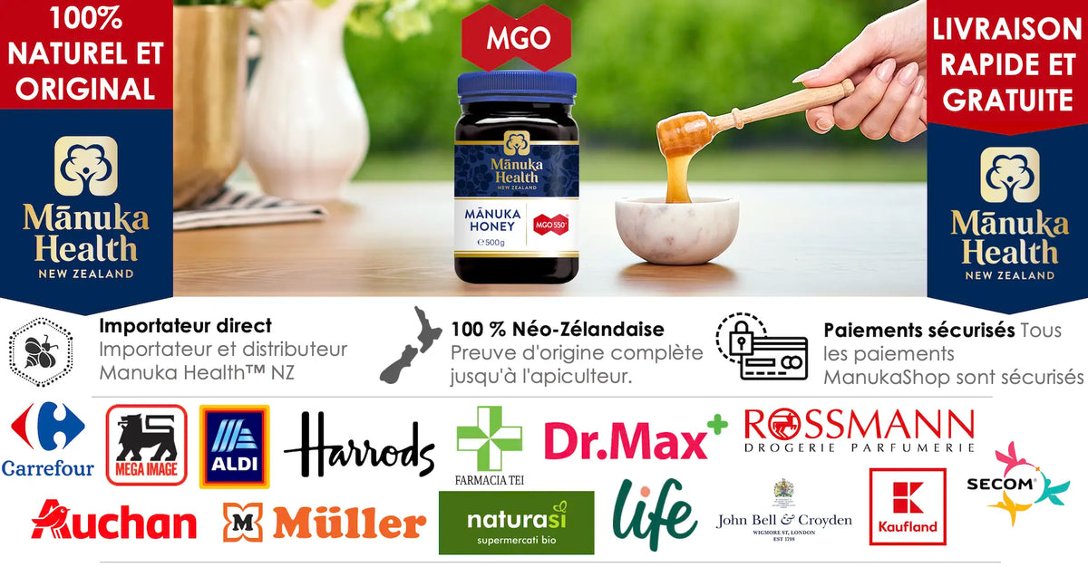 Miel de Manuka - ManukaShop.FR importateur direct